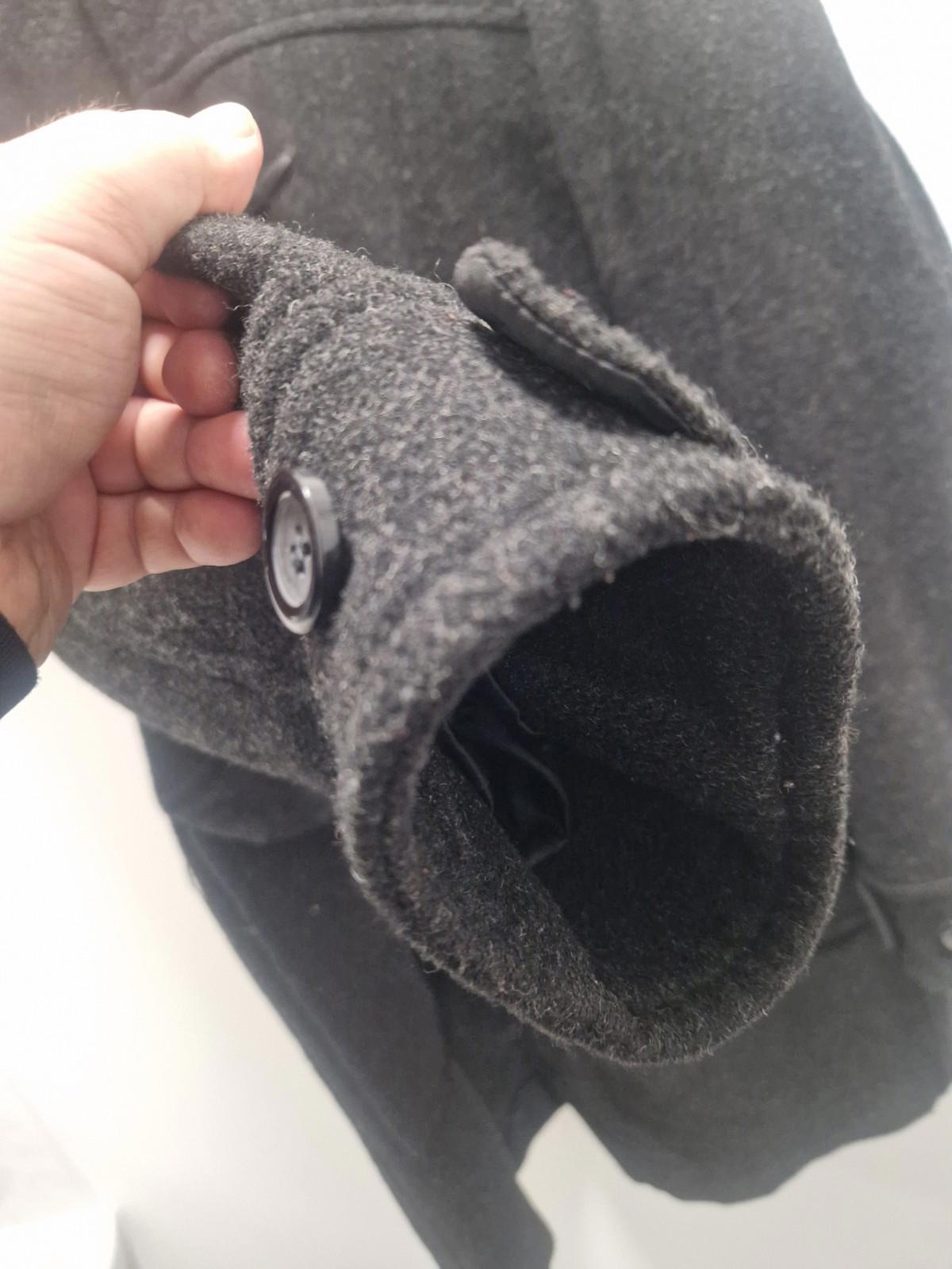 Duffle Coat Butler & Webb Men's Wool Duffle Coat With Hood  Black Uk Xl Gc
