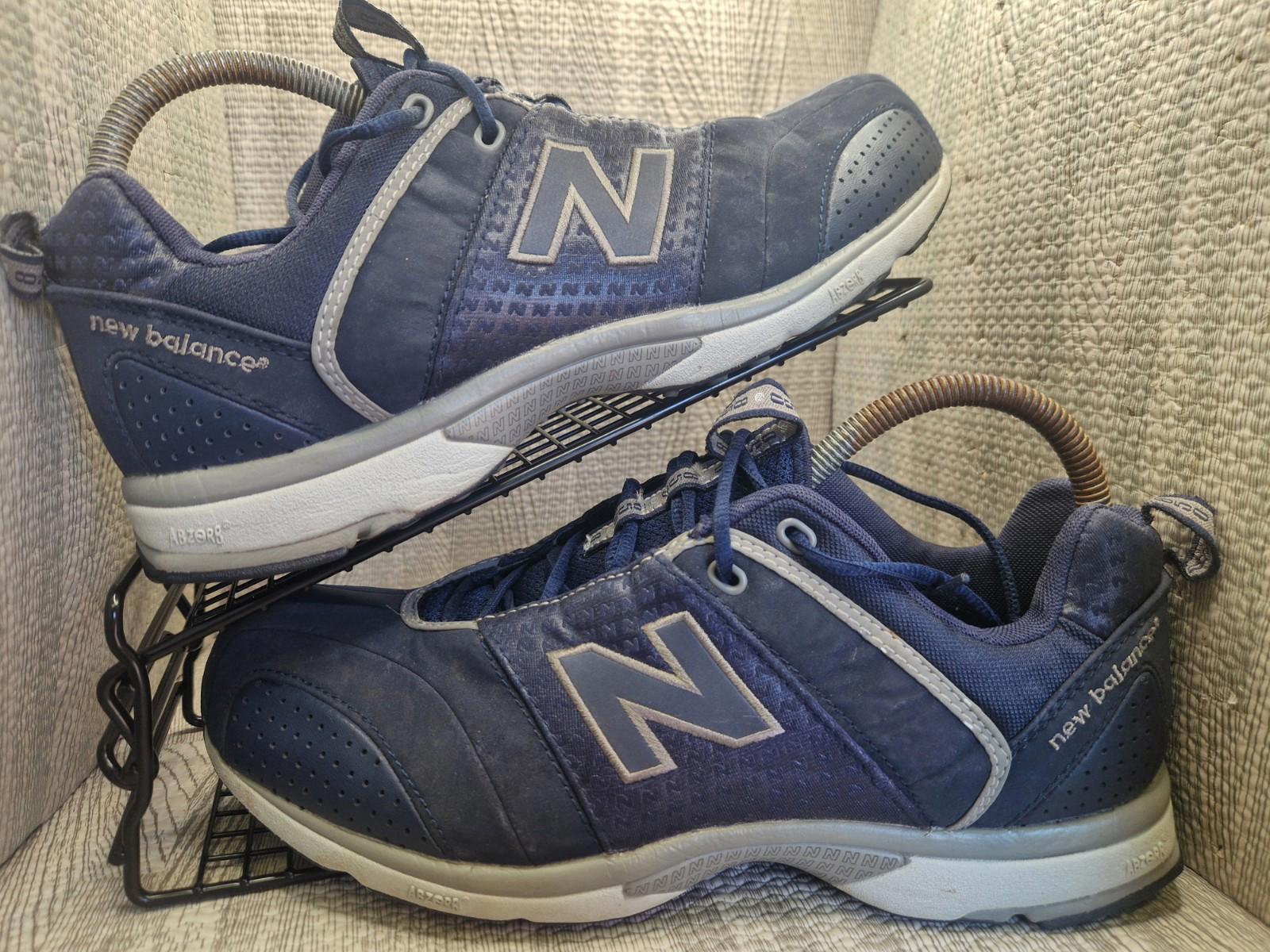 Y2k New Balance Abzorb 850 Navy Blue Trainers Uk Size Size 8  Code MN850MG Gc