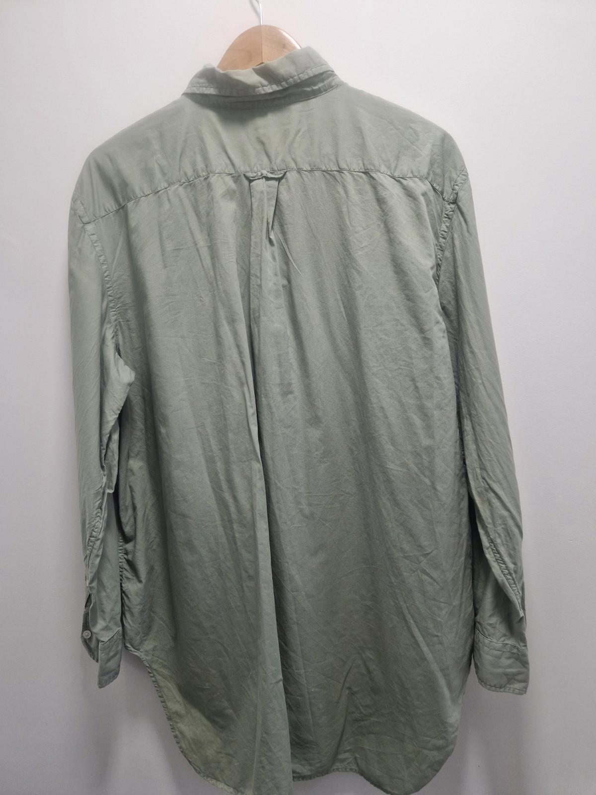 Polo Ralph Lauren long-sleeve cotton button-down shirt in a Olive Green Uk  Xl