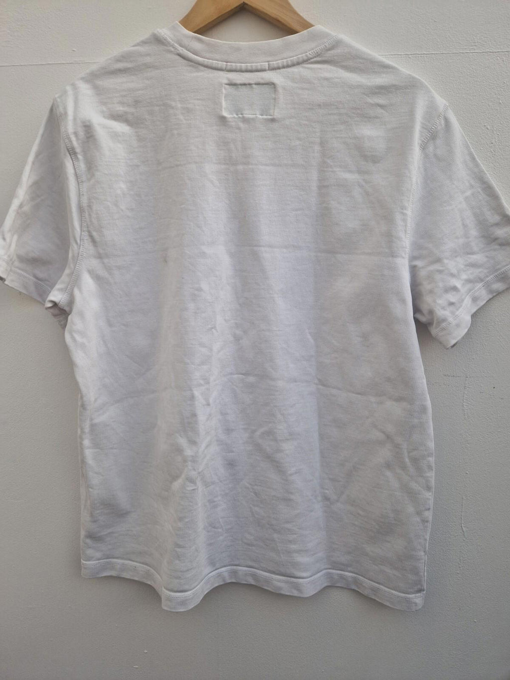 jack wills contrast graphic  tee 1999 White Uk Size L Gc